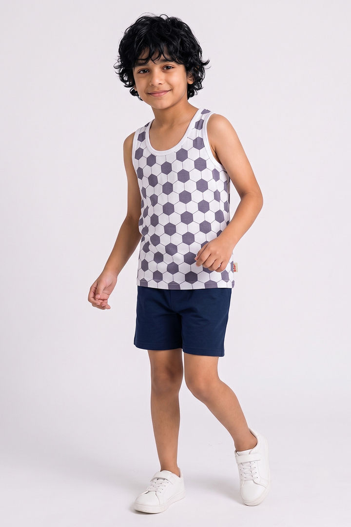 Lee Cooper Boys Vest (Pack of 2) - Multicolor — image 8